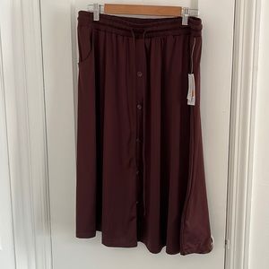 Medium Brown LuLaRoe Marsha Skirt